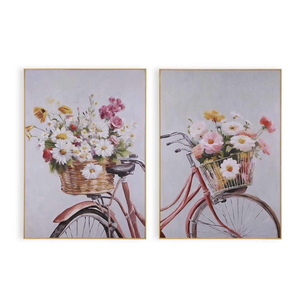 Painting Versa Canvas 2,5 X 60 X 50 CM Bicycle