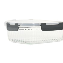 Boîte à lunch Home ESPRIT Transparent polypropylène Verre Borosilicaté 1,5 L