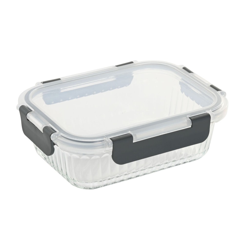 Lunchbox Home ESPRIT Durchsichtig Polypropylen Borosilikatglas 640 ml