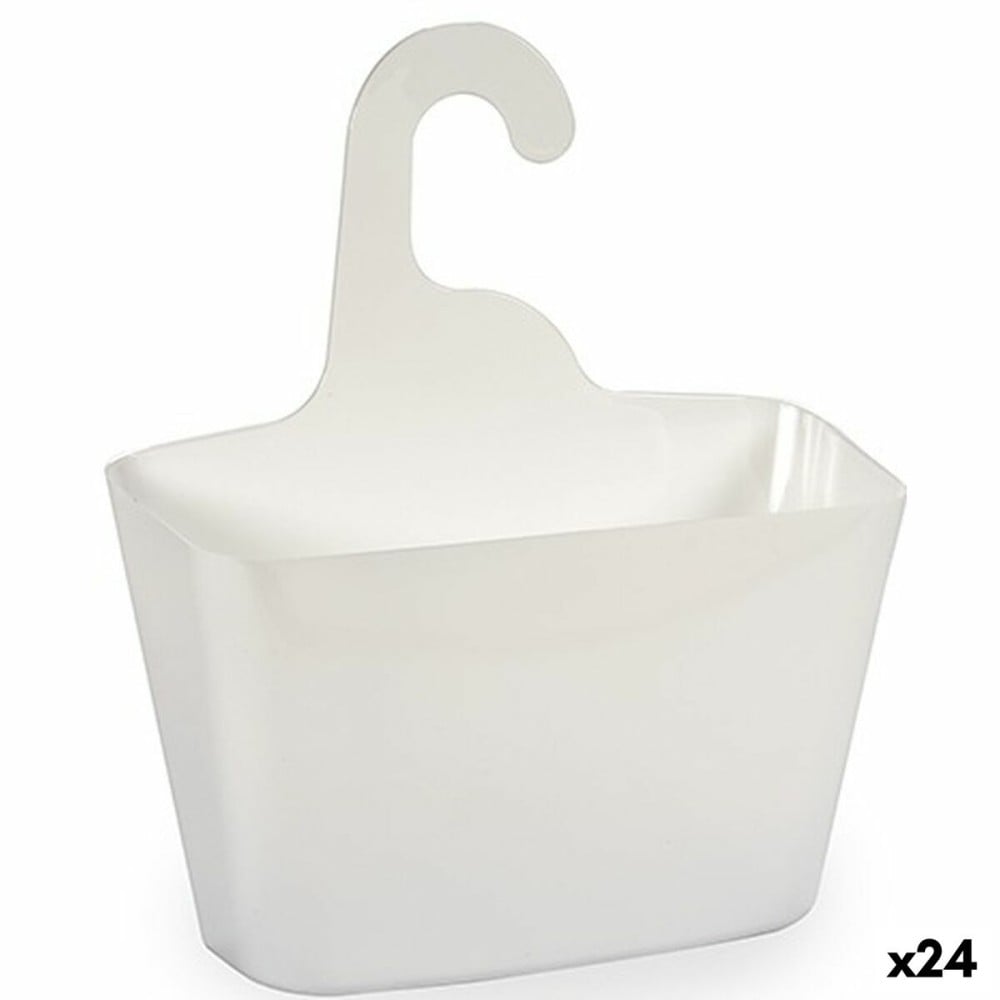 Support Organisateur pour Baignoire Berilo G-507 Blanc Plastique 11,5 x 31,5 x 28,5 cm (24 Unités)