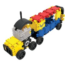 Construction set Clics CD007 Multicolour 225 Pieces