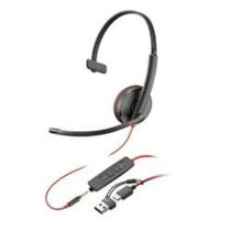 Headphones Poly 8X227AA Black