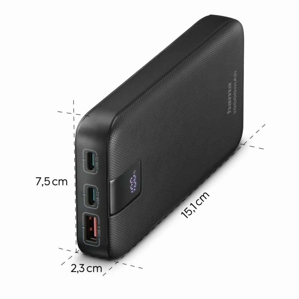 Batterie pour Ordinateur Portable Hama 00201719 Anthracite 20000 mAh