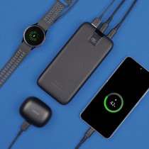 Laptop-Akku Hama 00201719 Anthrazit 20000 mAh