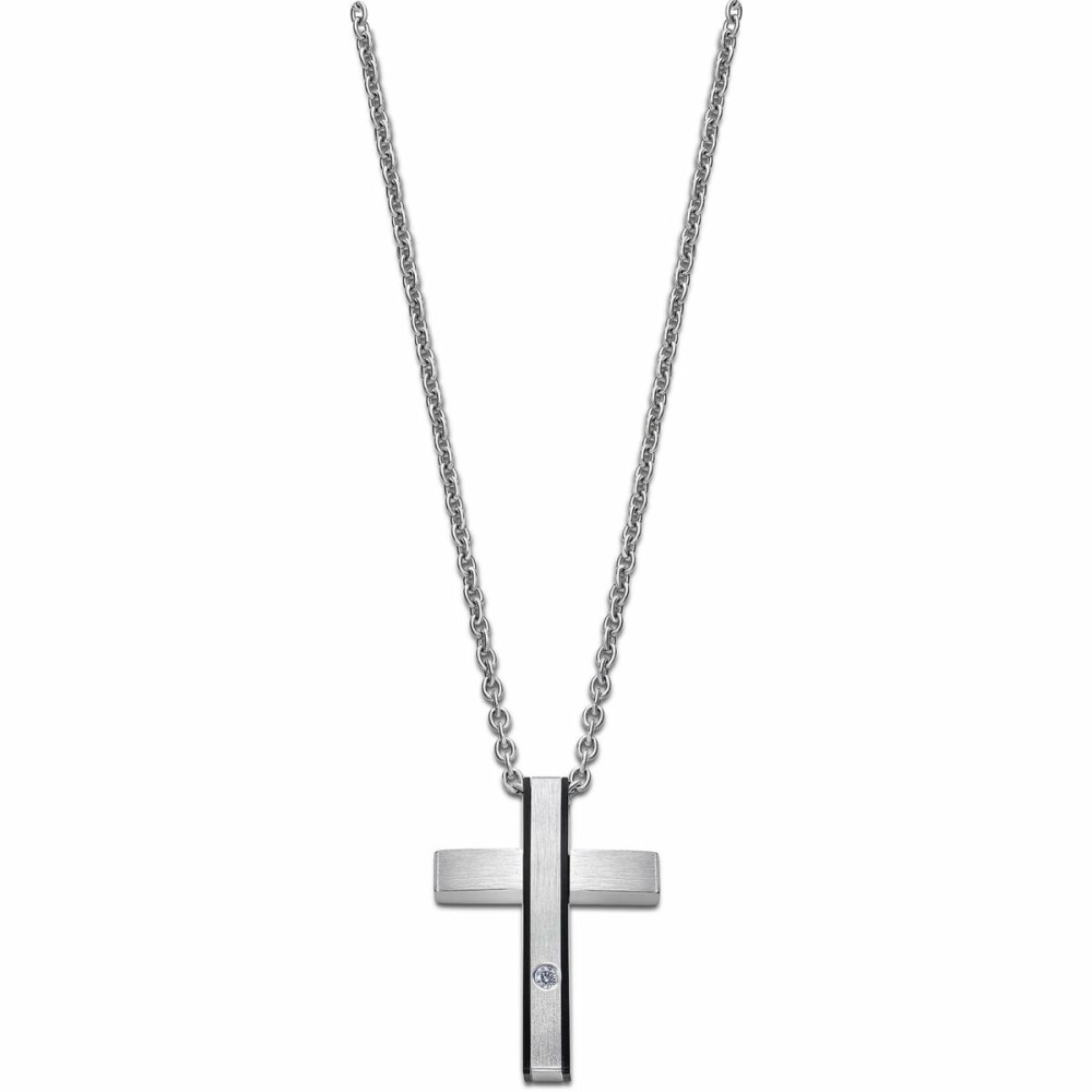Herrenhalsband Lotus LS2369-1/1 Kreuz