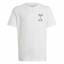 Short Sleeve T-Shirt Adidas EURO 24 White