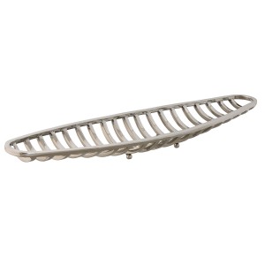 Centerpiece Home ESPRIT Silver Steel 51 x 12 x 6 cm