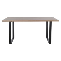 Esstisch Home ESPRIT Braun Schwarz Eisen Holz MDF 160 x 90 x 75 cm