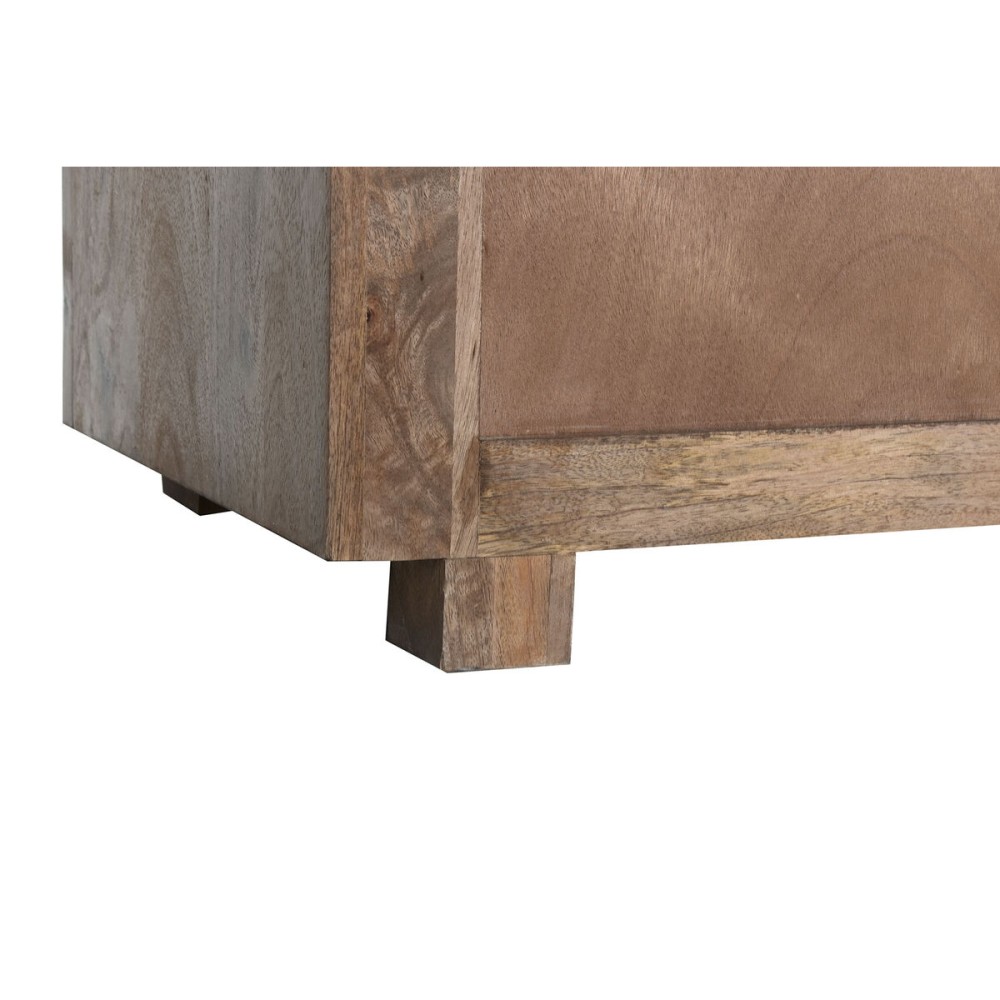 Sideboard Home ESPRIT White Brown Marble Mango wood 162,5 x 47 x 76 cm