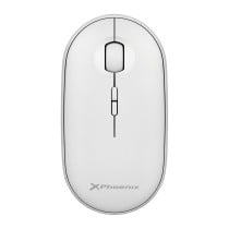 Optical Wireless Mouse Phoenix White 1600 dpi (1 Unit)