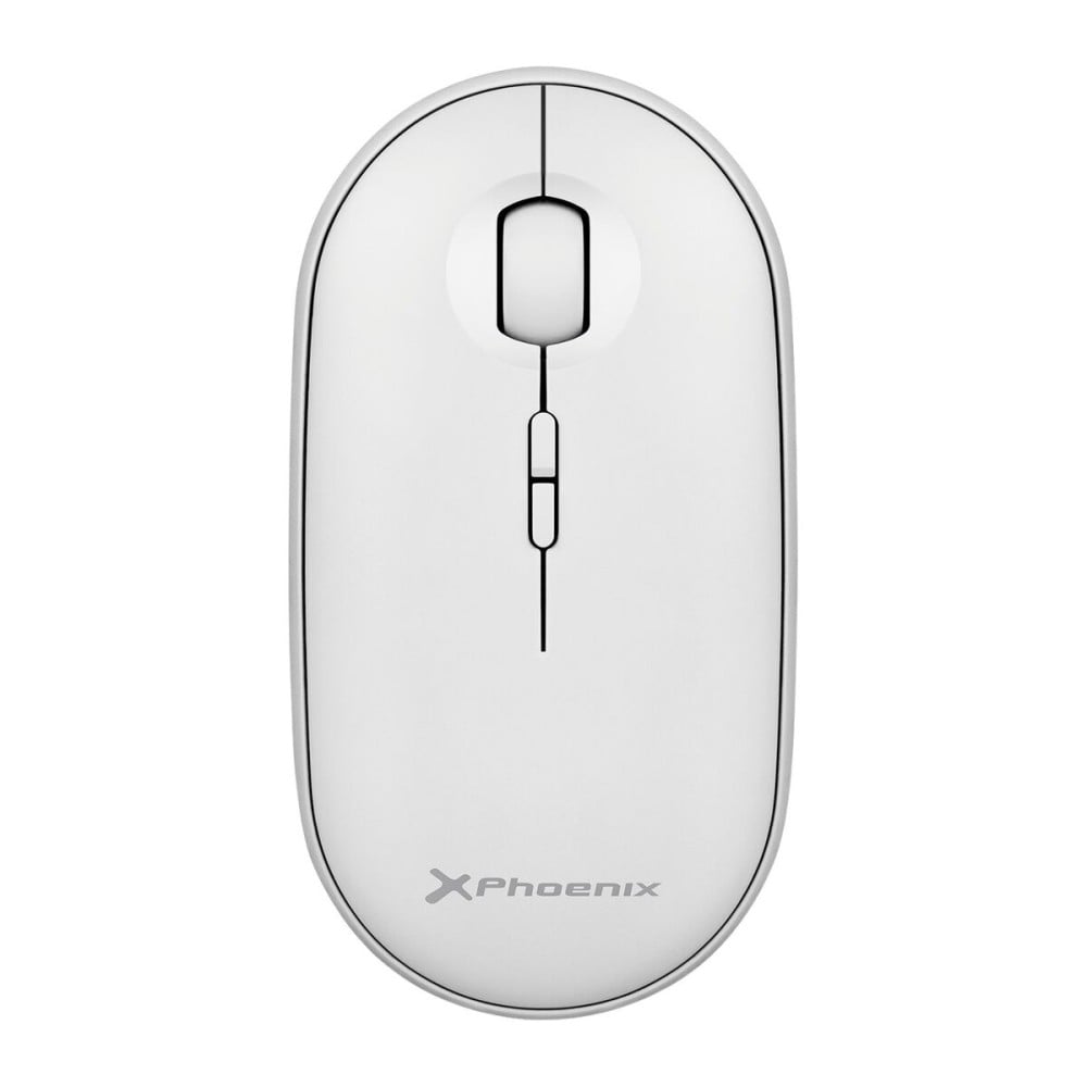 Optical Wireless Mouse Phoenix White 1600 dpi (1 Unit)