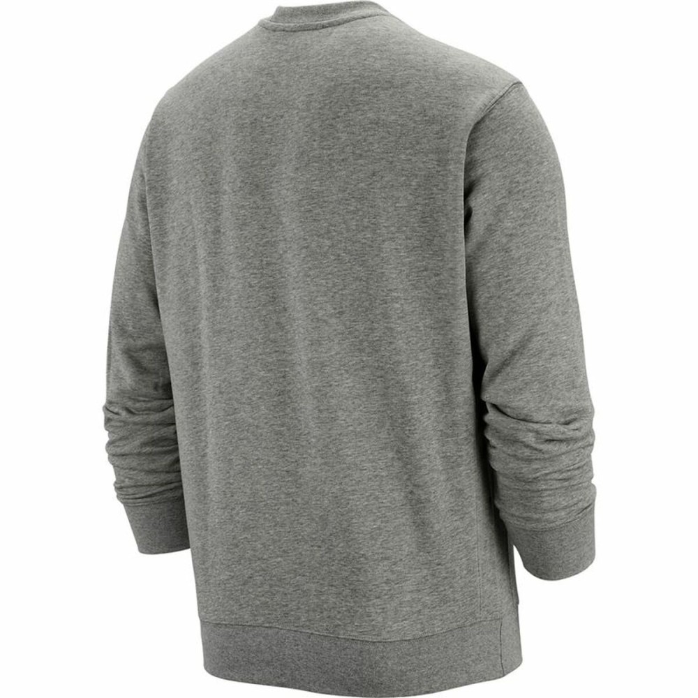 Men’s Sweatshirt without Hood Nike Sportswear Club Grey Light grey M