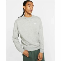 Men’s Sweatshirt without Hood Nike Sportswear Club Grey Light grey M