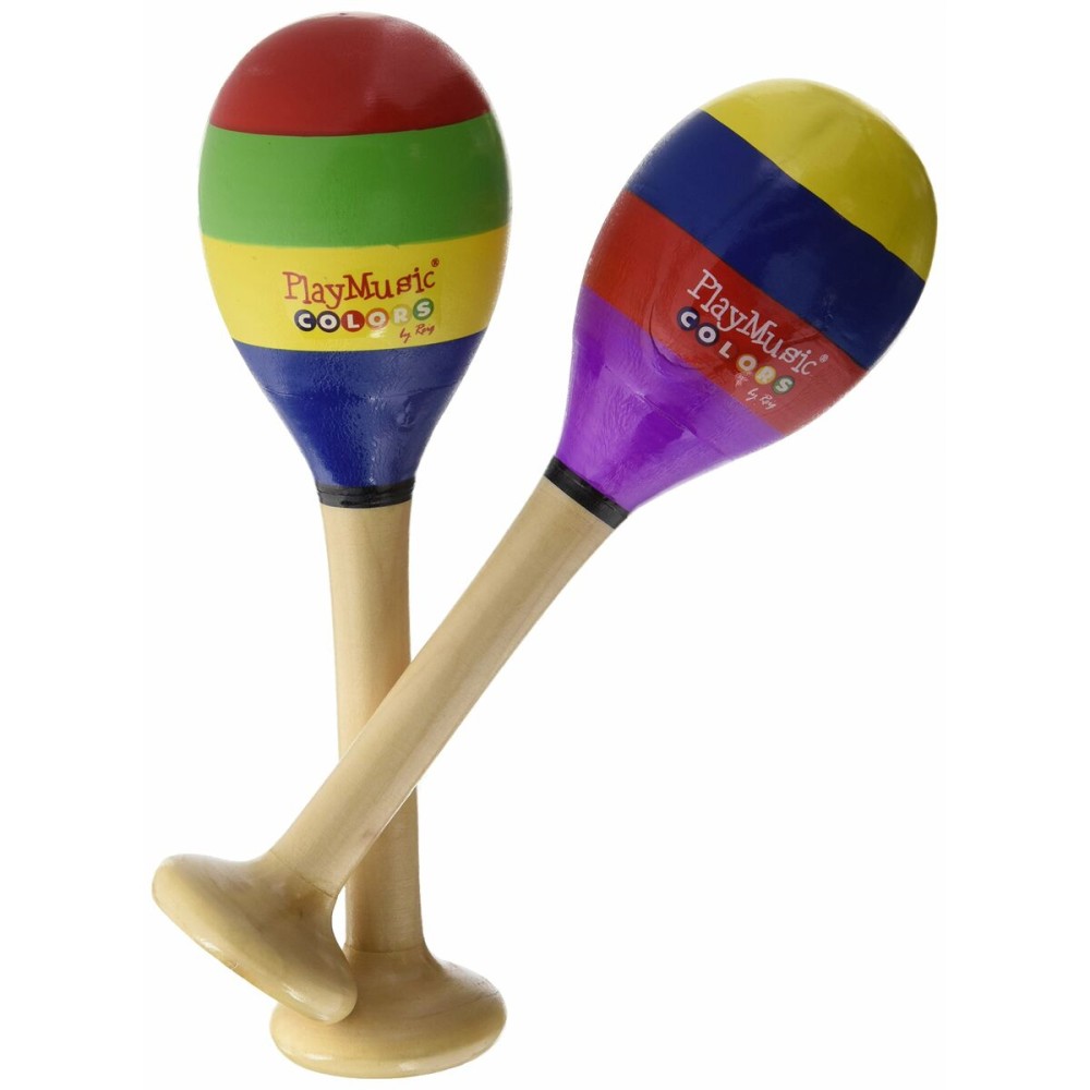 Maracas Reig Multicouleur Bois Plastique 20 cm