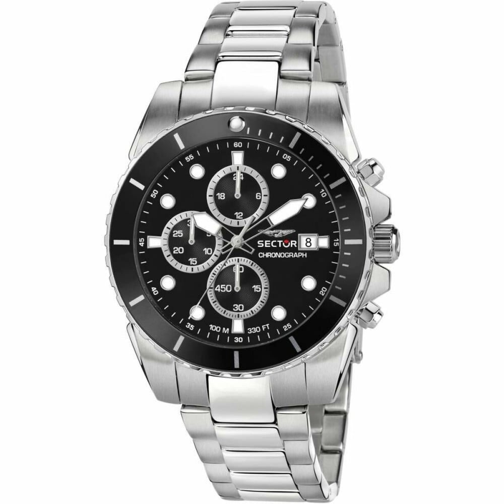Herrenuhr Sector 450 Schwarz Silberfarben