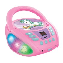 Lecteur CD/MP3 Lexibook Enfant Rose Bluetooth Licorne