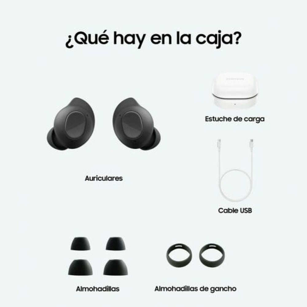 Casques avec Microphone Samsung SM-R400NZAAEUC Gris Graphite