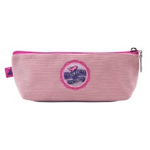 School Case Gorjuss Cheshire cat Pink Purple (22.3 x 8.8 x 5.7 cm)