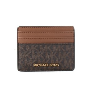 Damen Kartenetui Michael Kors 35F8GTVD3B-BROWN