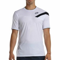 Herren Kurzarm-T-Shirt Bullpadel lucia Weiß