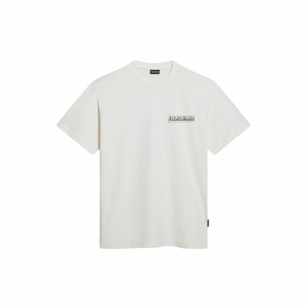 Herren Kurzarm-T-Shirt Napapijri S-Gouin Weiß