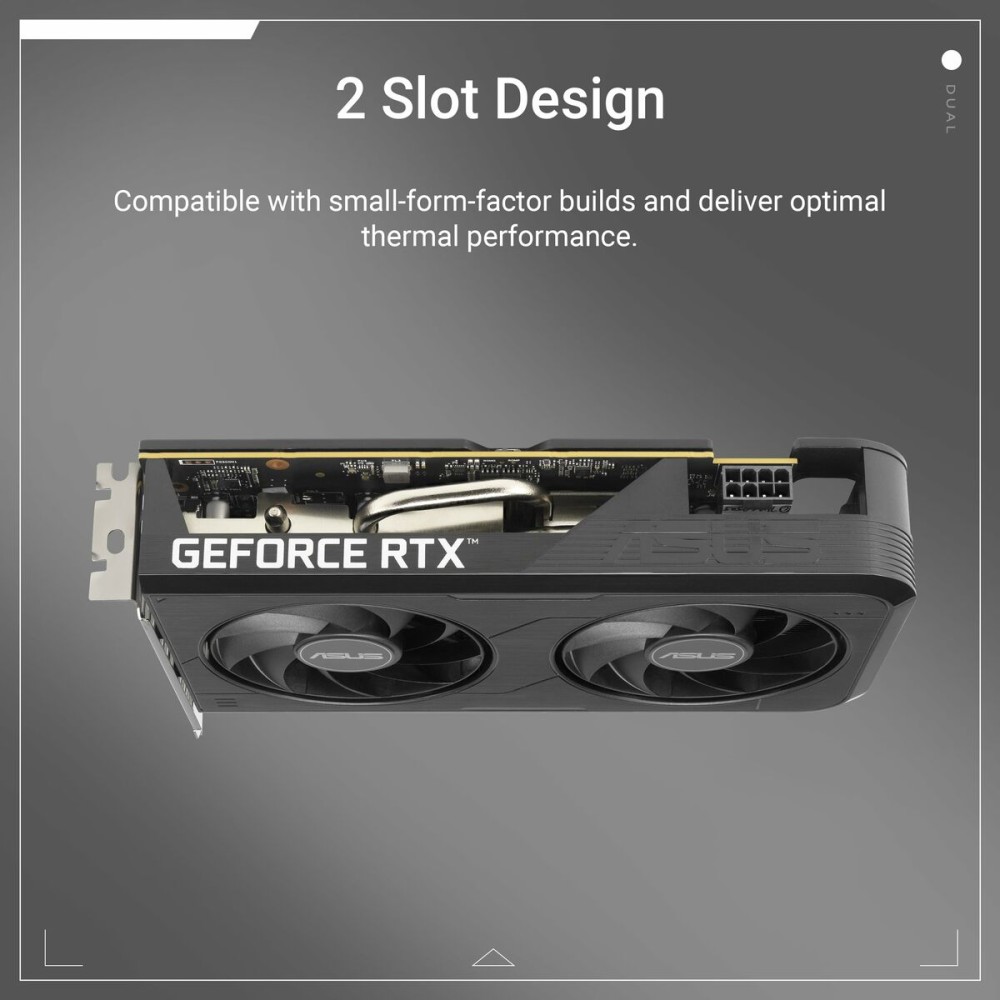 Grafikkarte Asus 90YV0N72-M0NA00 GEFORCE RTX 5050 8 GB GDDR6