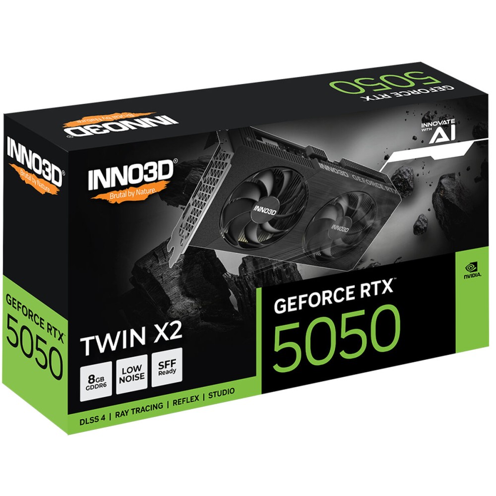 Grafikkarte INNO3D N50502-08D6-174071N GEFORCE RTX 5050 8 GB GDDR6