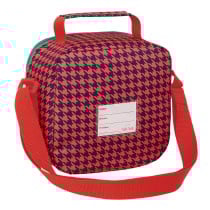 Thermal Lunchbox Nait Nait Pata de gallo coral Coral 20 x 20 x 15 cm