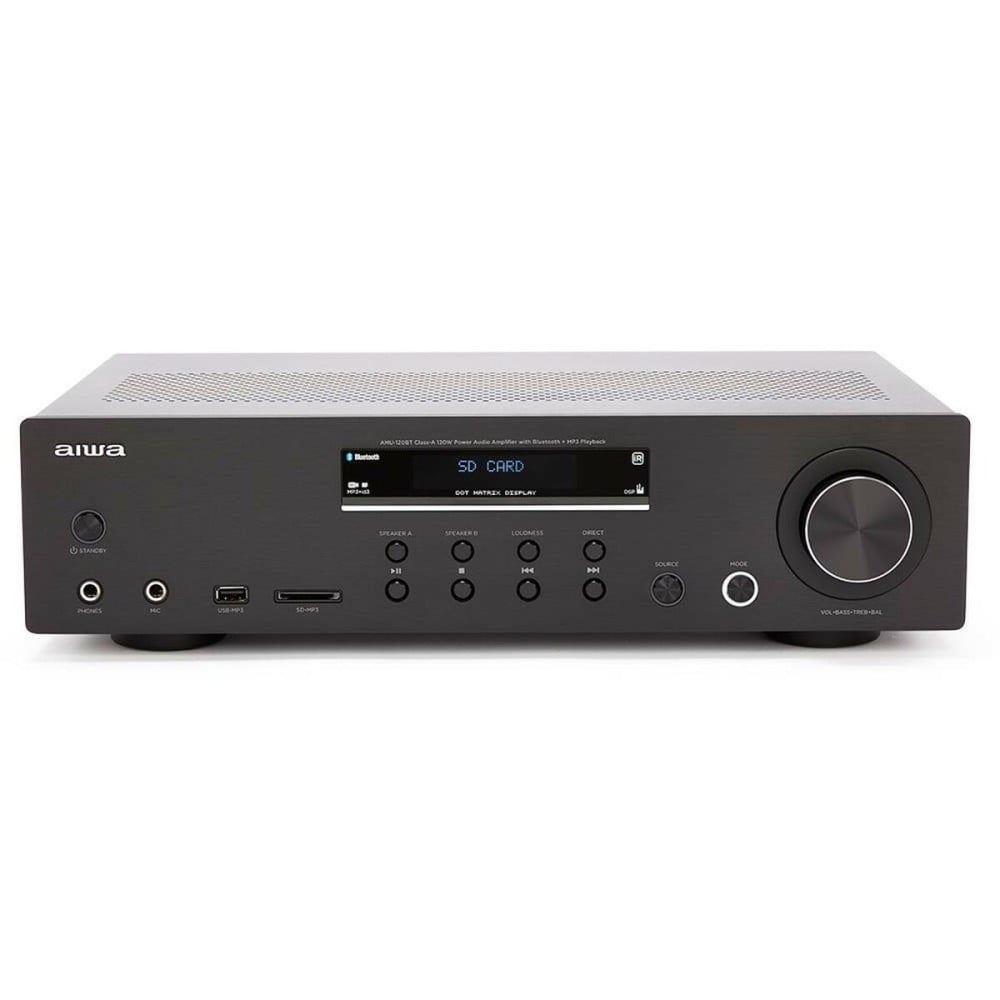 Lautsprecher Aiwa AMU120BTBK 120W Schwarz 120 W