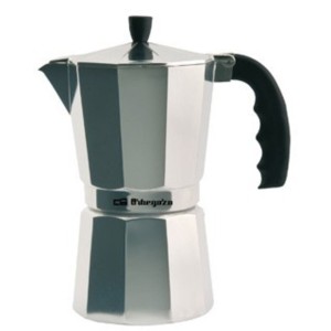Italienische Kaffeemaschine Orbegozo KF 100 1T Silberfarben Aluminium 1 Tasse