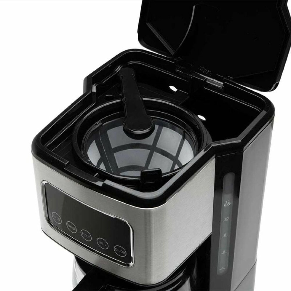 Filterkaffeemaschine Orbegozo 18262 Schwarz 900 W 15 Kopper