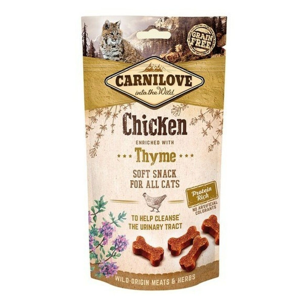 Snack for Cats Carnilove Chicken & Thyme Chicken 50 g