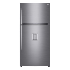 Kühl-Gefrierkombination LG GTF916PZPED 184 630 L Stahl Platin