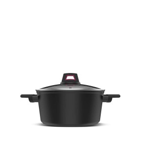 Topf mit Deckel Taurus KCK4020 Schwarz 2 L 20 cm