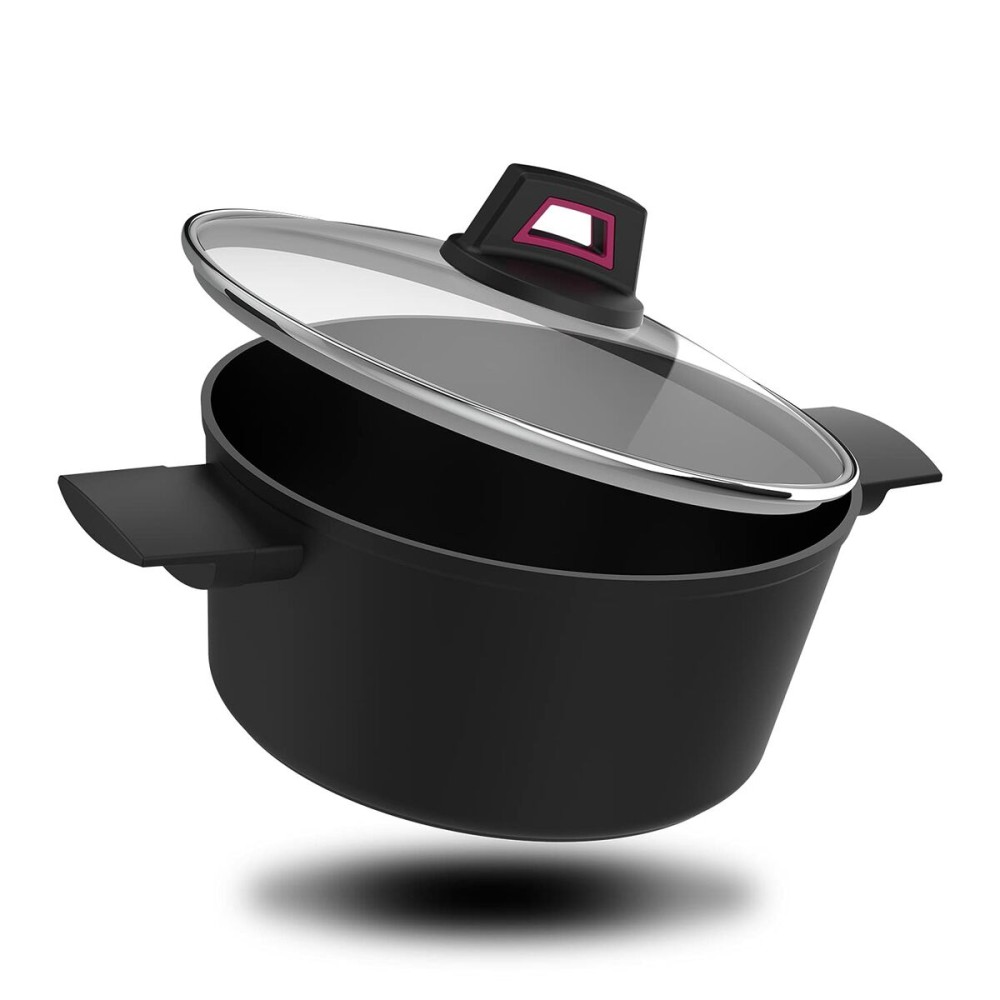 Topf mit Deckel Taurus KCK4020 Schwarz 2 L 20 cm