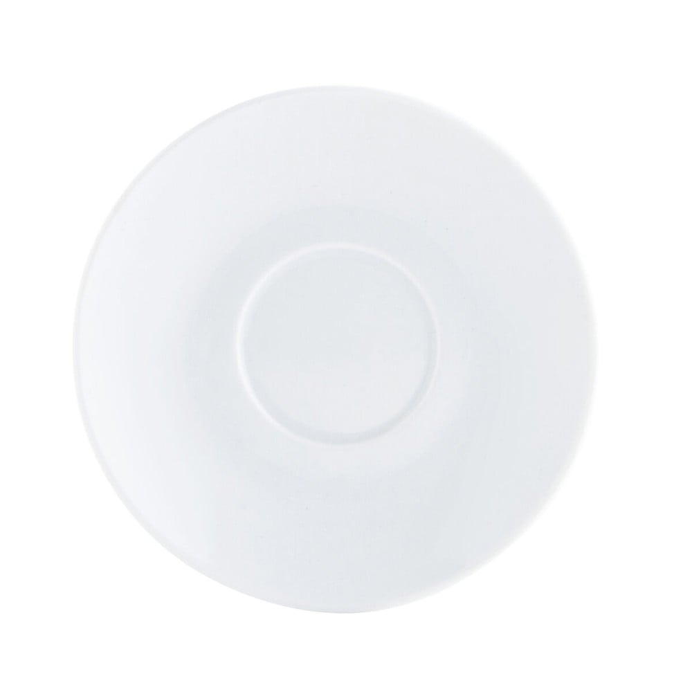 Plate Quid Basic Coffee Ceramic White (12,5 cm) (Pack 12x)