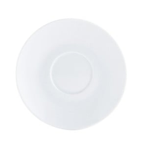 Plate Quid Basic Coffee Ceramic White (12,5 cm) (Pack 12x)