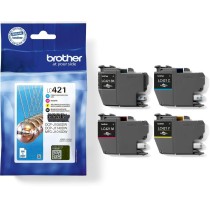 Original Ink Cartridge Brother MFC-J1010DW / DCP-J1050DW Yellow (4 Units)