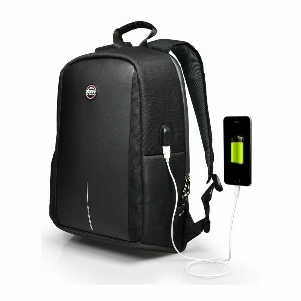Sacoche pour Portable Port Designs Noir