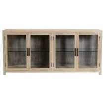 Sideboard Home ESPRIT Natural Crystal Mango wood 178 x 40 x 80 cm