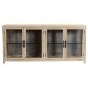 Sideboard Home ESPRIT Natural Crystal Mango wood 178 x 40 x 80 cm