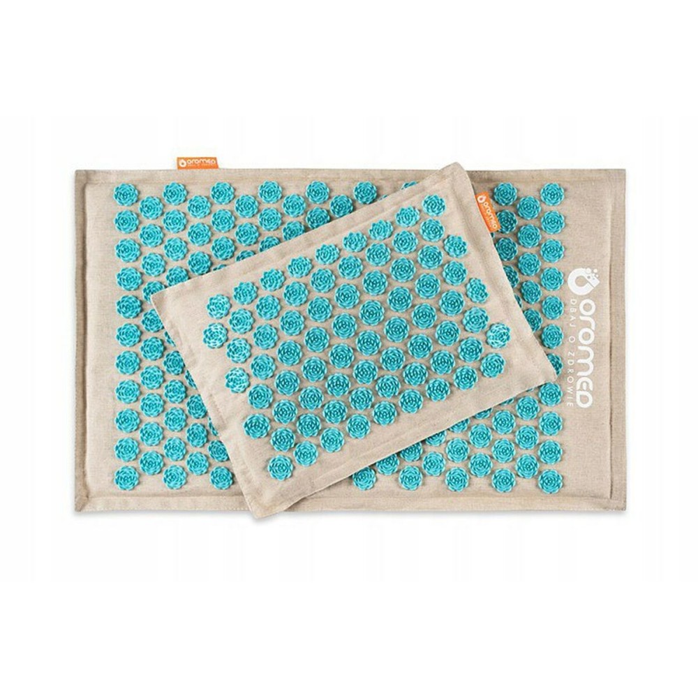 Tapis d'Acupression Matelassé Oromed ORO-HEALTH SZARY Gris 43 x 67 cm