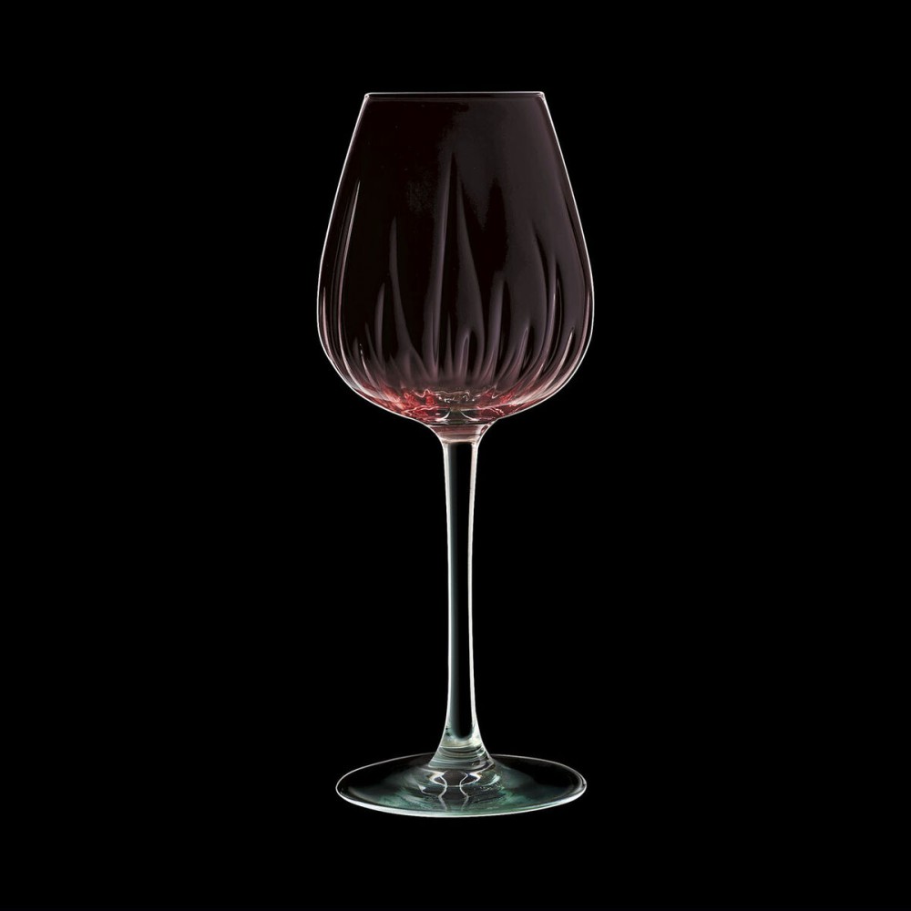 Wine glass Cristal d’Arques Paris Swirly Spring Pink Glass 470 ml (4 Units)