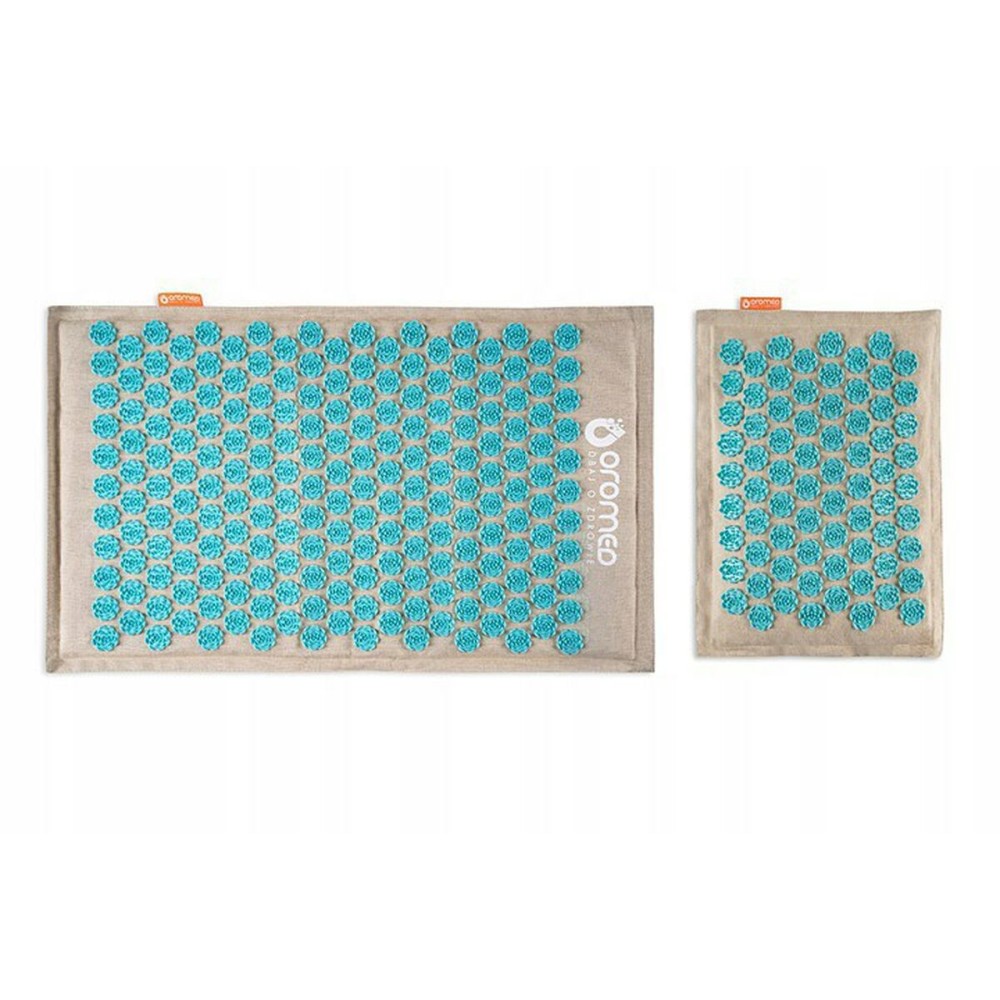 Tapis d'Acupression Matelassé Oromed ORO-HEALTH SZARY Gris 43 x 67 cm