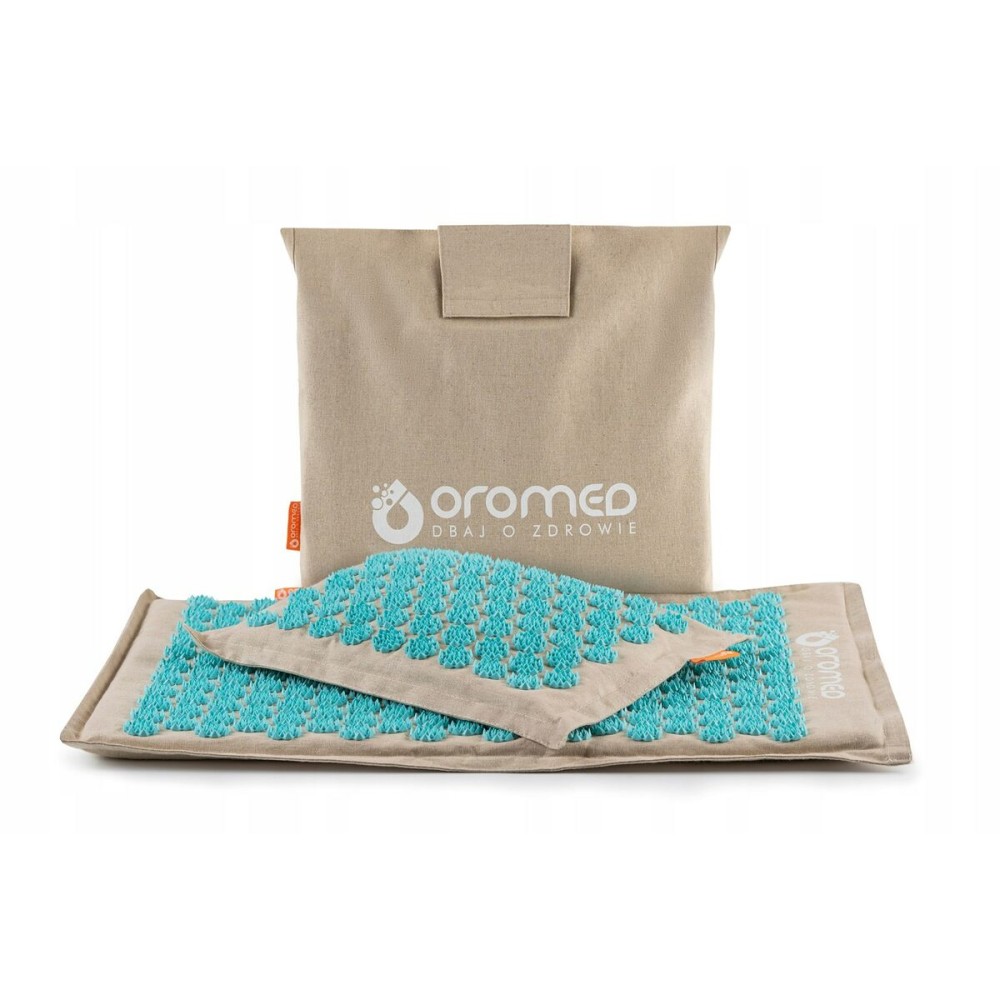 Tapis d'Acupression Matelassé Oromed ORO-HEALTH SZARY Gris 43 x 67 cm