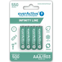 Piles Rechargeables EverActive EVHRL03-550 1,2 V