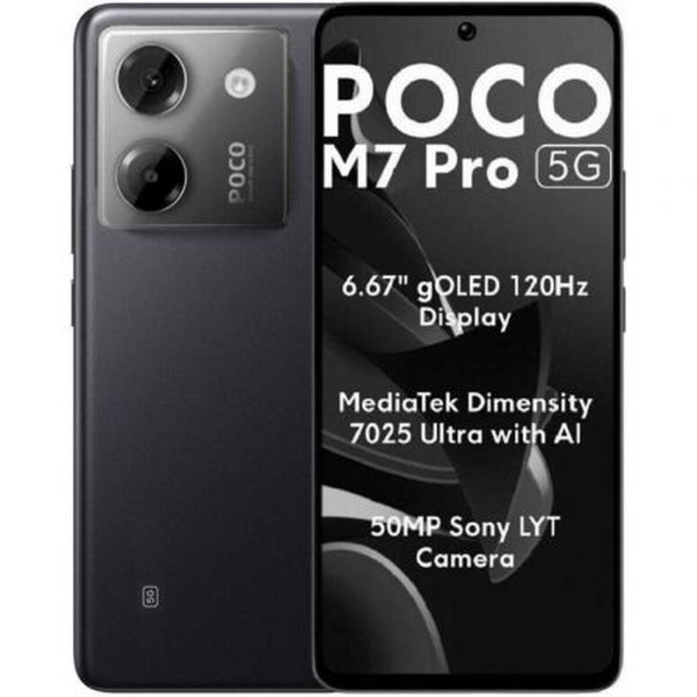 Smartphone Xiaomi POCO M7P 5G 8-256 BK Octa Core 8 GB RAM 256 GB Noir