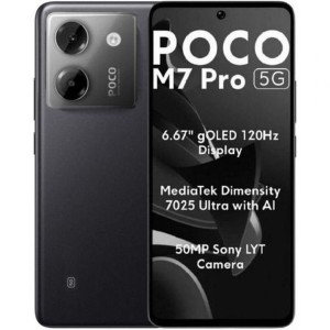 Smartphone Xiaomi POCO M7P 5G 8-256 BK Octa Core 8 GB RAM 256 GB Noir