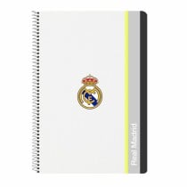 Carnet Real Madrid C.F. Blanc A4 80 Volets