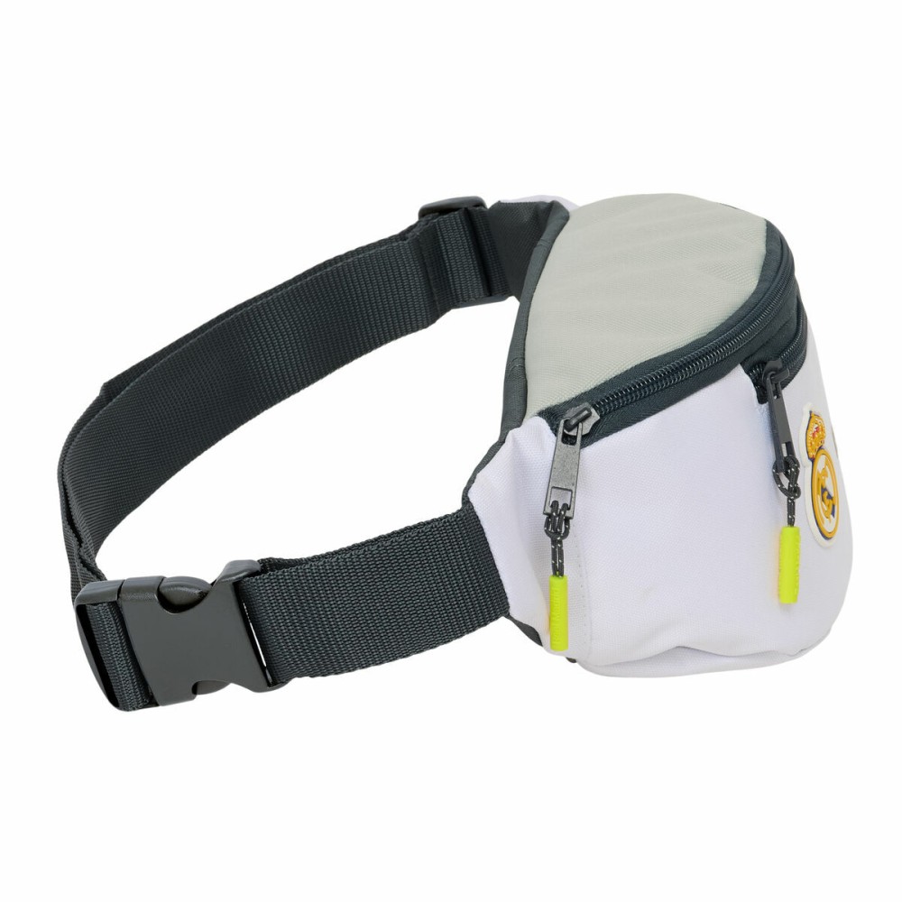 Sac banane Real Madrid C.F. Blanc Sportif 23 x 12 x 9 cm